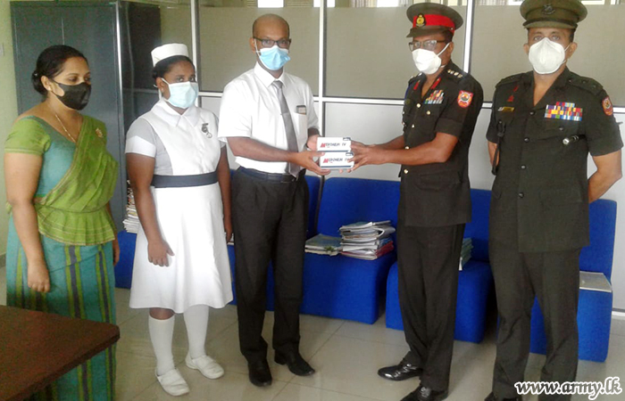 12 Division Gets Second Consignment of Medical Aids to Hambantota Hospital