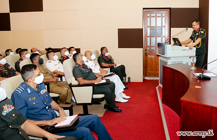 Commander Invited to Deliver Guest Lecture at NDC