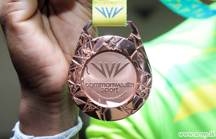 Commonwealth Games’ Bronze Medalist Returns Home