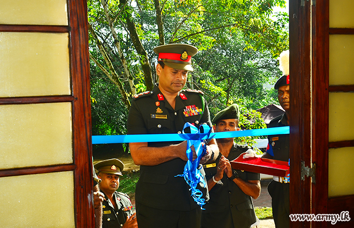 582 Brigade Troops Construct Officers' Mess Building in their HQ