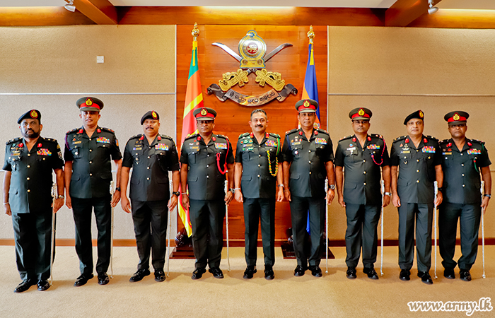 Newly-Promoted Major Generals Receive Symbols of Authority  