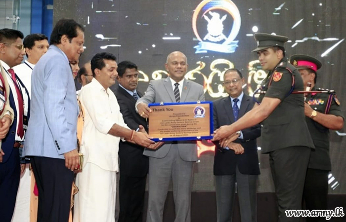 ‘උදාරයි ඔබ’ වැඩසටහන කාය දානය සහ ජීව දානය දුන් රණවිරුවන් සහ එම පවුල්වල සාමාජිකයින්ගේ  සහභාගීත්වයෙන් 