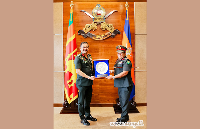 Army Chief Commends Retiring Senior Gunner Officer's Distinguished Service  