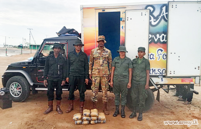 Troops Apprehend 10.4 Kg of ICE Drug in Mannar 