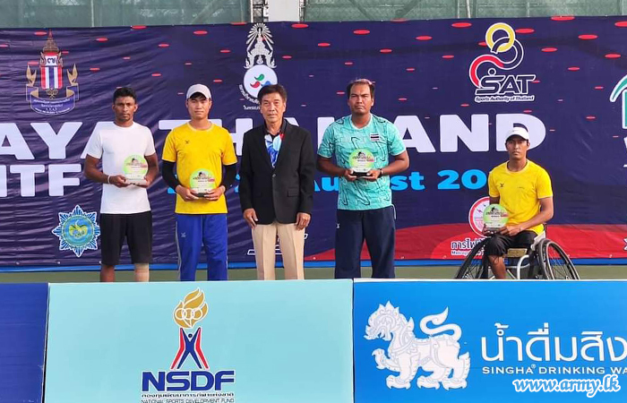 Staff Sergeant Bags Runner-up Title in Thailand's Wheelchair Tennis