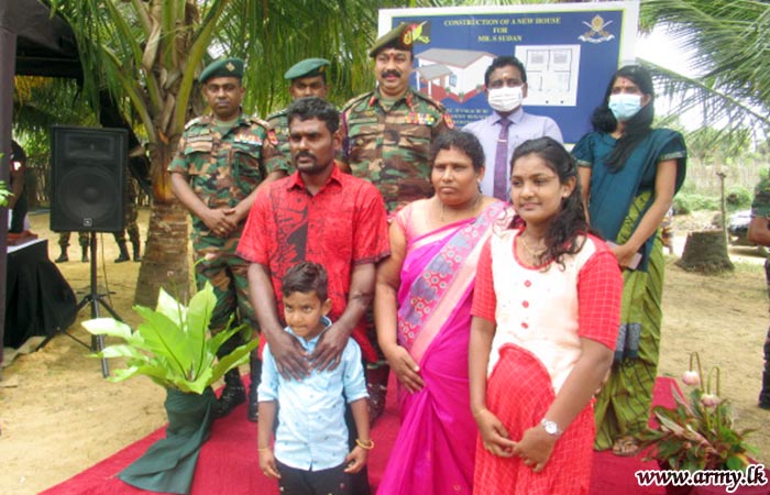 Cornerstone Laid for One More New House for another Needy Family in Jaffna