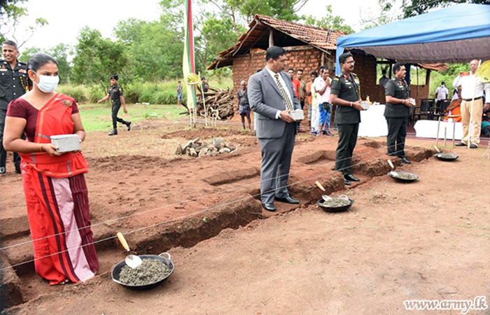 211 Brigade Begins Construction of One More House to Deserving Family