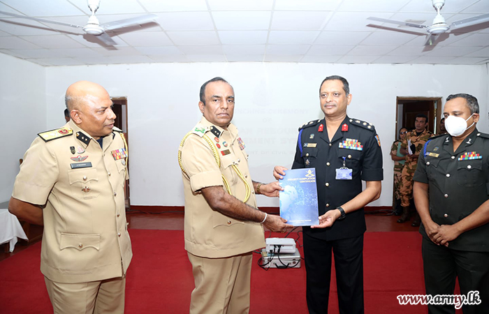 සිවිල් ආරක්‍ෂක දෙපාර්තමේන්තුවට යුද්ධ හමුදාවේ සහය ඇතිව නව මානව සම්පත් කළමනාකරණ පද්ධතියක්