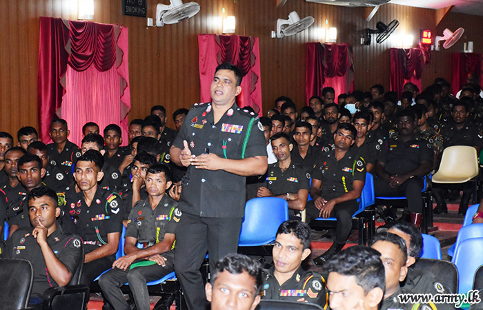 1 Corps Troops Listen to Lecture on 'Use of the Military in Law Enforcement'