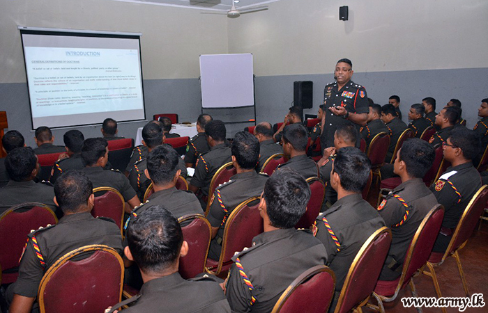 Officers Continue to Receive Knowledge on ‘Doctrine’