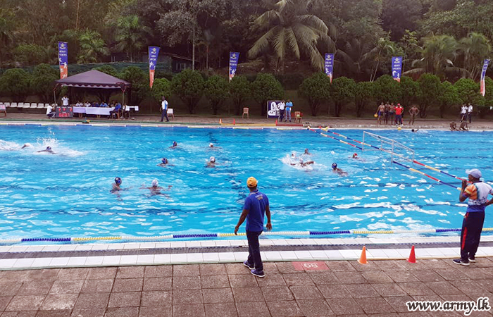 SLEME & SLCMP Teams Win Inter Regiment Water Polo Championships - 2022