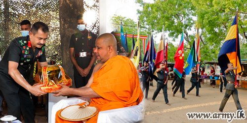 Invocation of Religious Blessings on 73rd Army Anniversary Begins at Kataragama