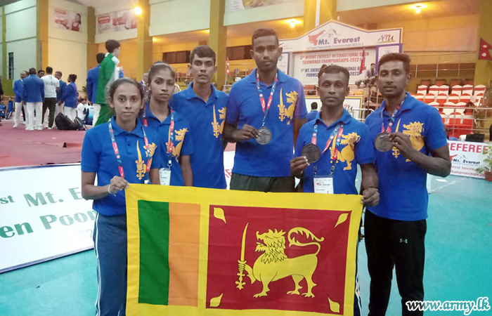 Army Taekwondo Team Does Well in Nepal