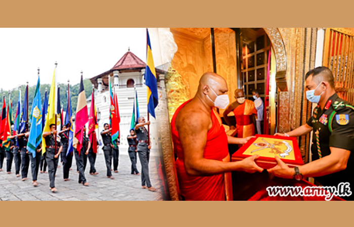 3rd Religious Ceremony at Kandy Sri Dalada Maligawa Blesses Army's Forward March