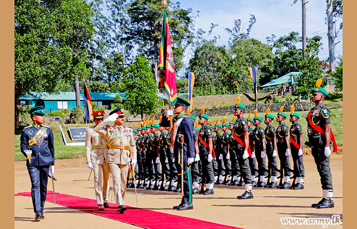 Commander During First Formal Visit Addresses Troops Serving SFHQ-Central