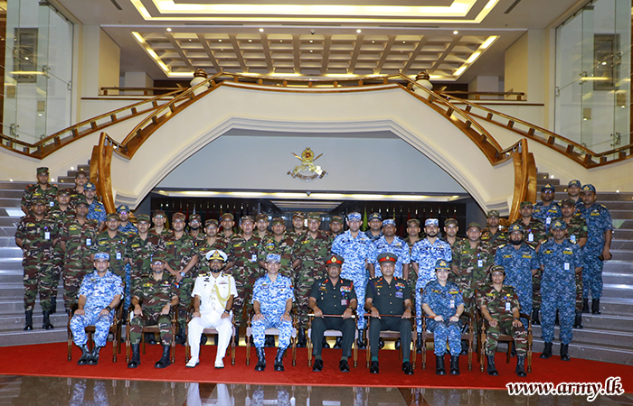 Bangaladesh DSCSC Delegates Call at Army HQ