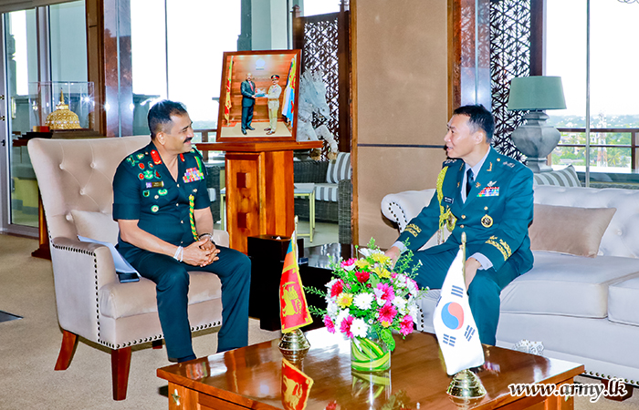 Army Attaché in India-Based Korean Embassy Extends Courtesies 