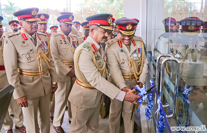 இராணுவ வழங்கல் கட்டளைத் தலைமையகத்தில் நிர்மாணிக்கப்பட்ட புதிய அலுவலகக் கட்டிடம் 