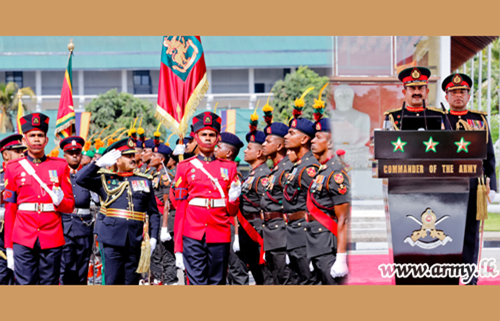 73rd Army Day Celebrated with Pomp and Colourful Pageantry Presenting Honours to Army Chief