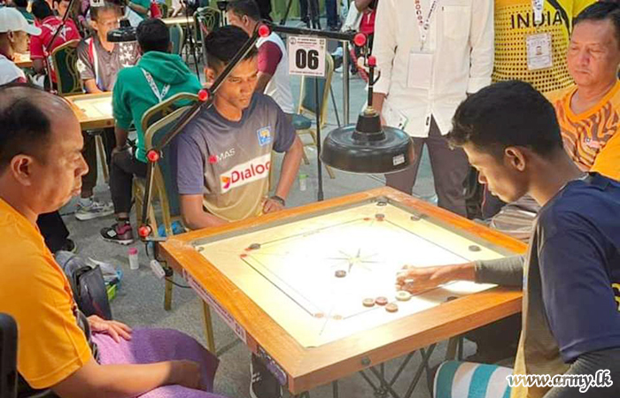 Army Carom Players Shine in Malaysia Championship