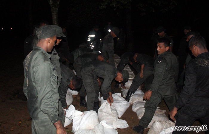 Alert Troops Sweep into Flood Relief Actions Following Inclement Weather