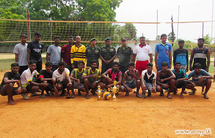 7 Volleyball Teams in Jaffna Join Army-organized Tournament