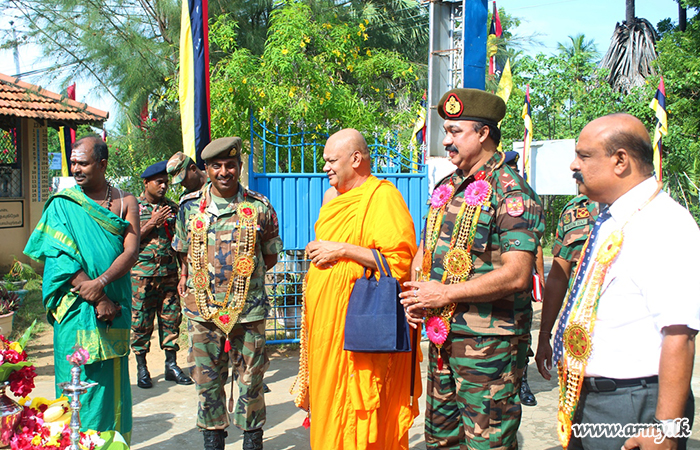 551 Brigade Troops with Monk's Support Renovate Class Room 