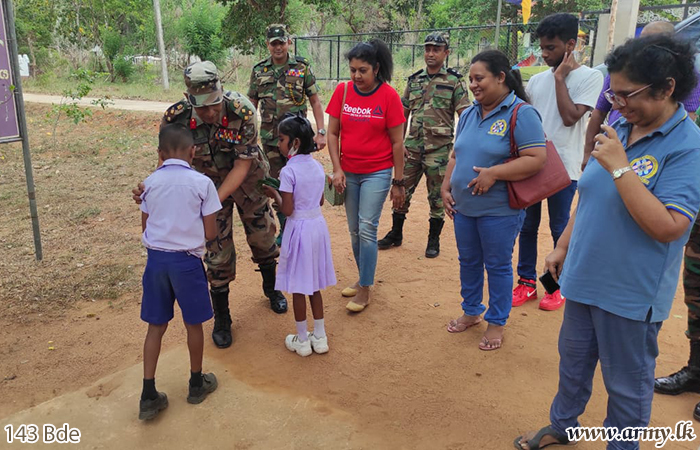 Multifaceted Projects, Launched by Troops Mark Children’s Day  