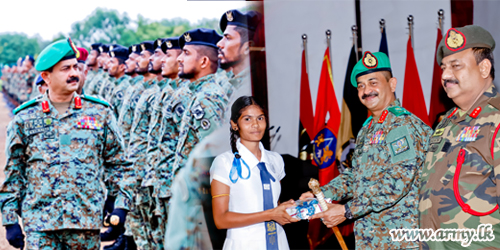 Landmark 1 Corps HQ Turns One Year Old & Prioritizes Award of Schols & Incentives to Kilinochchi Students