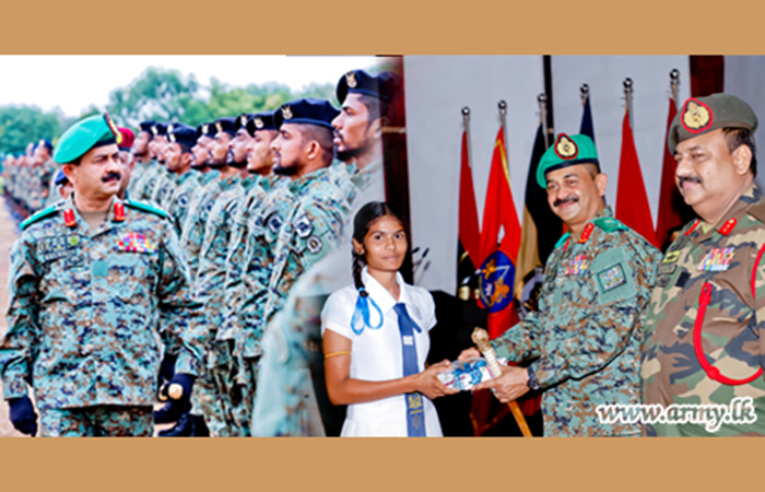 Landmark 1 Corps HQ Turns One Year Old & Prioritizes Award of Schols & Incentives to Kilinochchi Students