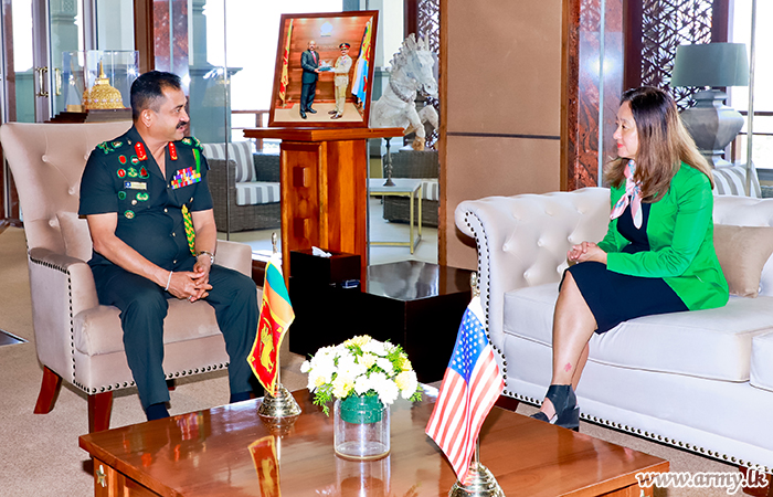 US Ambassador Pays Courtesy Call on the Army Chief 
