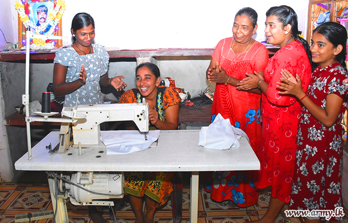 ආර්ථික දුෂ්කරතා මධ්‍යයේ දිවිගෙවන පවුලක් වෙත යුද්ධ හමුදාවෙන් සහන