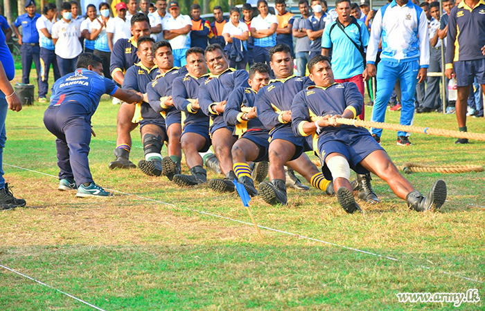 Tug of War Championships in DSG Won by Army