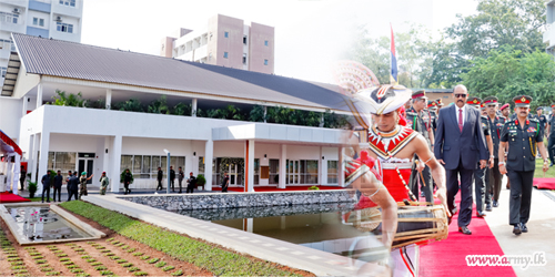 Army Medical Corps Regimental Centre Warms its New Officers’ Mess