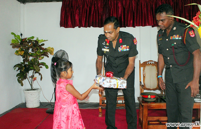 Soldiers Buy Pre-School Needs for Kids in Maruthankerny