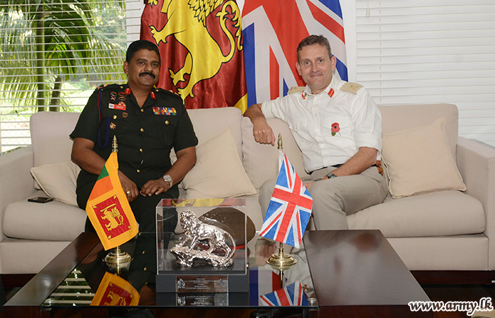 UK Defence Academy Commandant Calls at DSCSC
