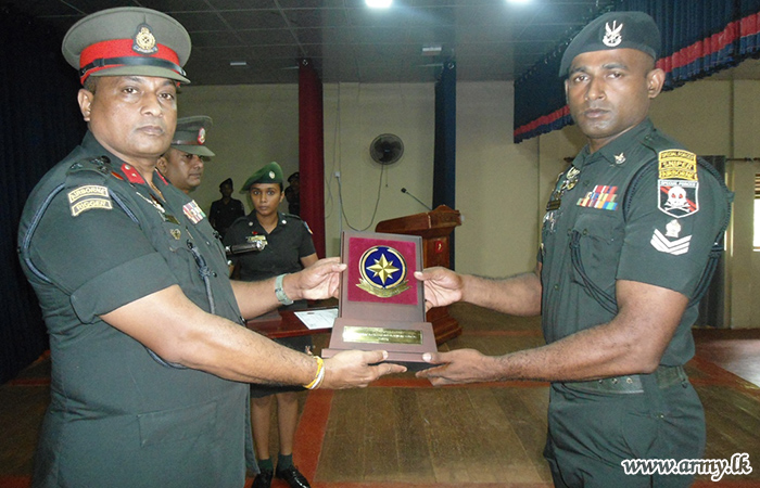 Certificate Awarding at CTS for SNCOs Held