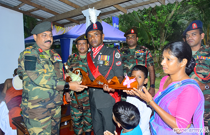 4 SLLI Troops Volunteer Constructing New Home to Fellow Workmate