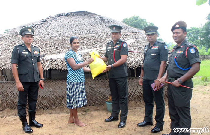 Monk’s Support Enables Troops to Help Mullaitivu Civilians