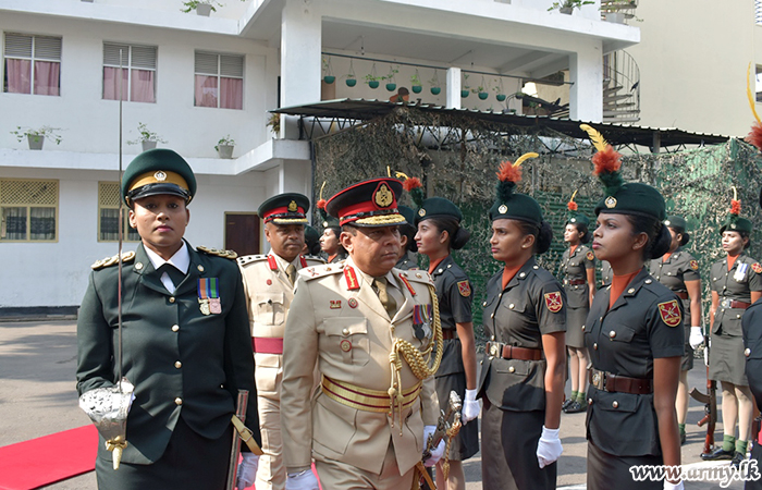 ශ්‍රී ලංකා යුද්ධ හමුදා කාන්තා බලකායේ 25 වන සංවත්සර දිනය අභිමානවත් අයුරින් සැමරේ