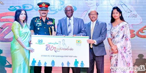 යුද්ධ හමුදා සාමාජිකයින්ට  ‘නවලෝක විරුසුව සරණ’ කාඩ්පතක්