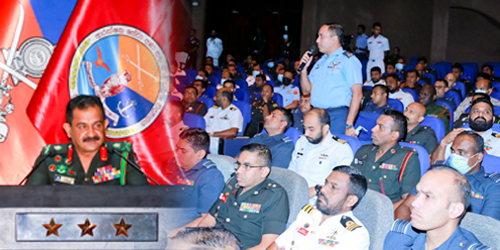Commander’s Guest Lecture at DSCSC Touches Sri Lanka Army’s National Security Concerns