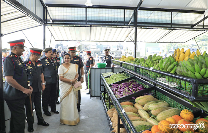 இராணுவ தலைமையக நடமாடும் விற்பனை நிலையம் நிரந்தரமாக்கப்பட்டது 