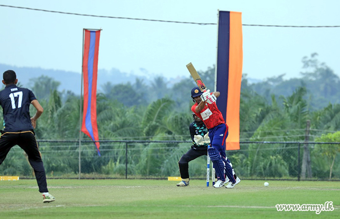 Inter Regiment T-20 Cricket Finals Ends with a Tie