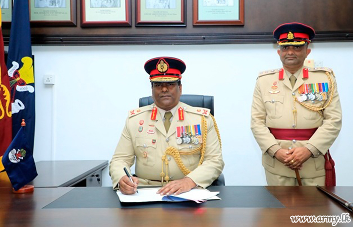 SLLI's New Colonel of the Regiment Assumes Responsibilities