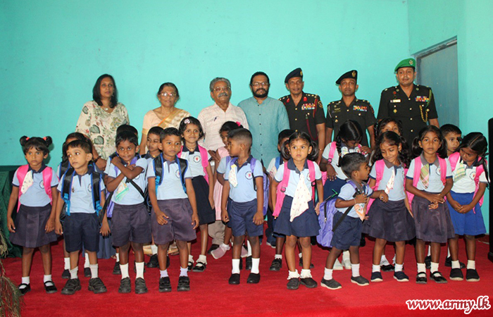 143 Brigade with Sponsors Entertains Thabbowa Kids