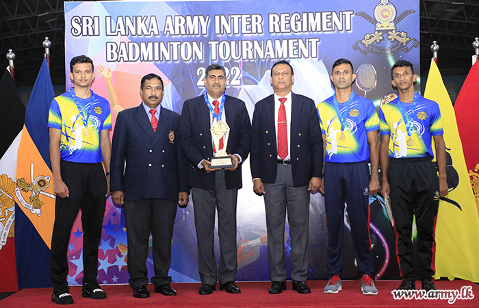 19 Regiments Vie in Inter Regiment Badminton Championship