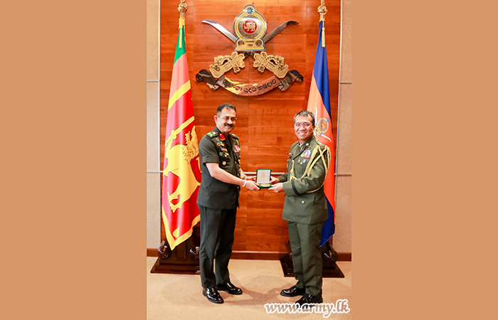 Philippines’ Defence Attaché Exchanges Views During Courtesy Visit to the Army HQ
