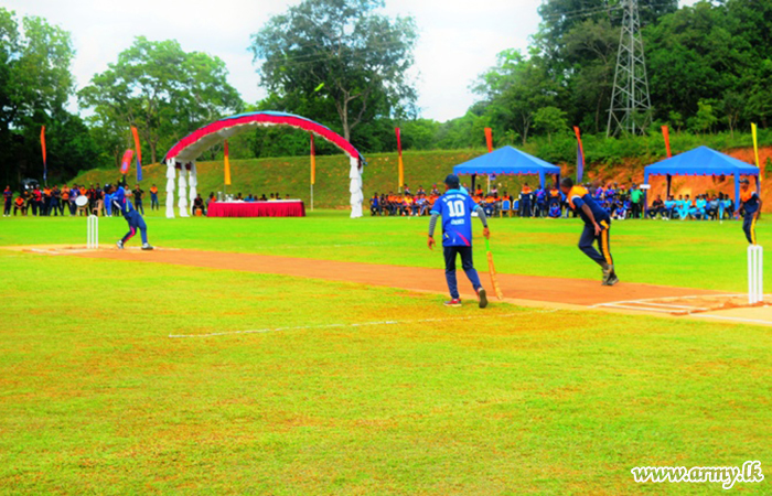 23 வது படைப்பிரிவு படையினர் படைப்பிரிவுகளுக்கிடையிலான கிரிகெட் போட்டியில் வெற்றி