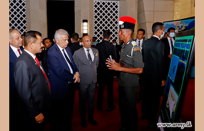 SLMA Graduates Present Their Final Research Study to the President